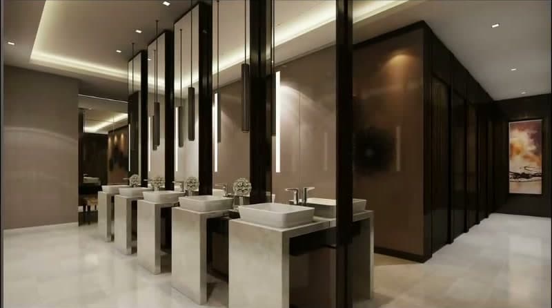 Premium changing rooms